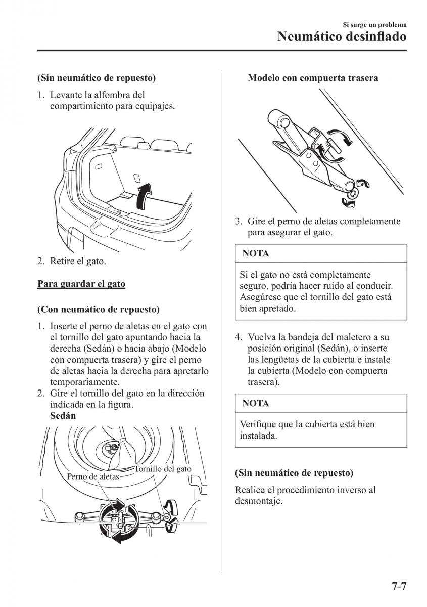 Mazda 2 Demio manual del propietario / page 578