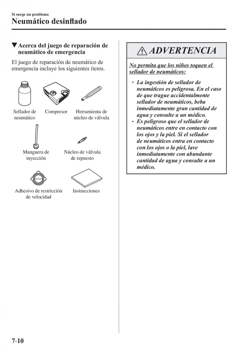 Mazda 2 Demio manual del propietario / page 581