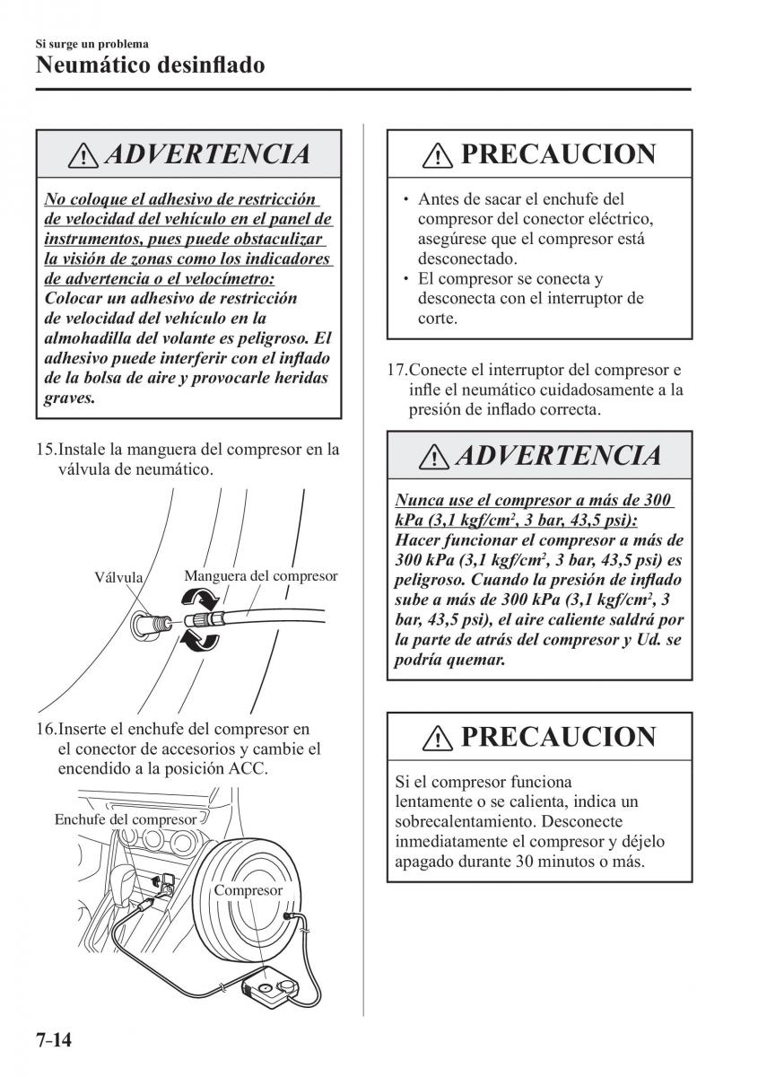 Mazda 2 Demio manual del propietario / page 585