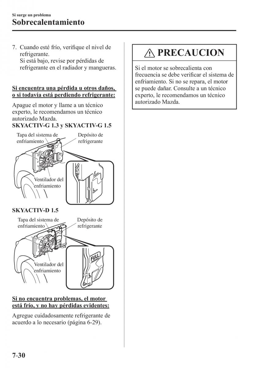 Mazda 2 Demio manual del propietario / page 601