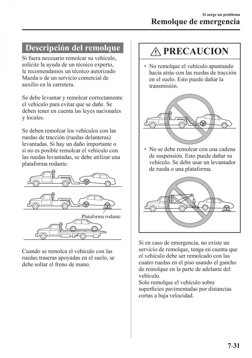 Mazda 2 Demio manual del propietario / page 602