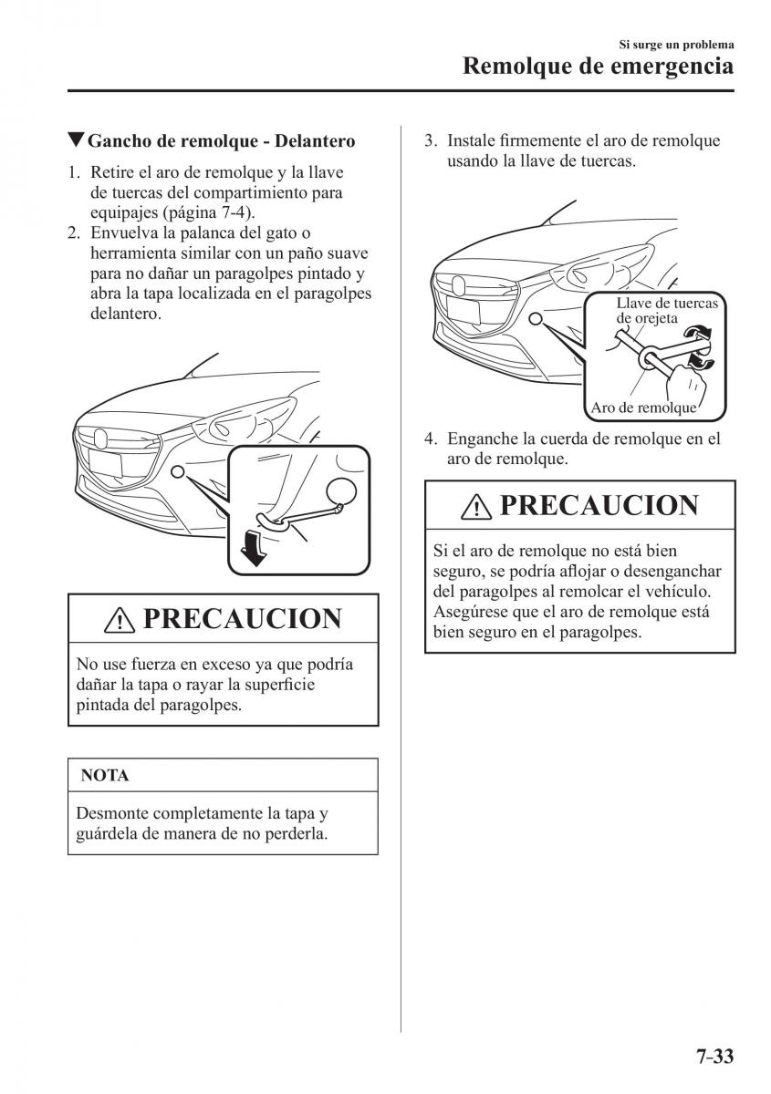 Mazda 2 Demio manual del propietario / page 604