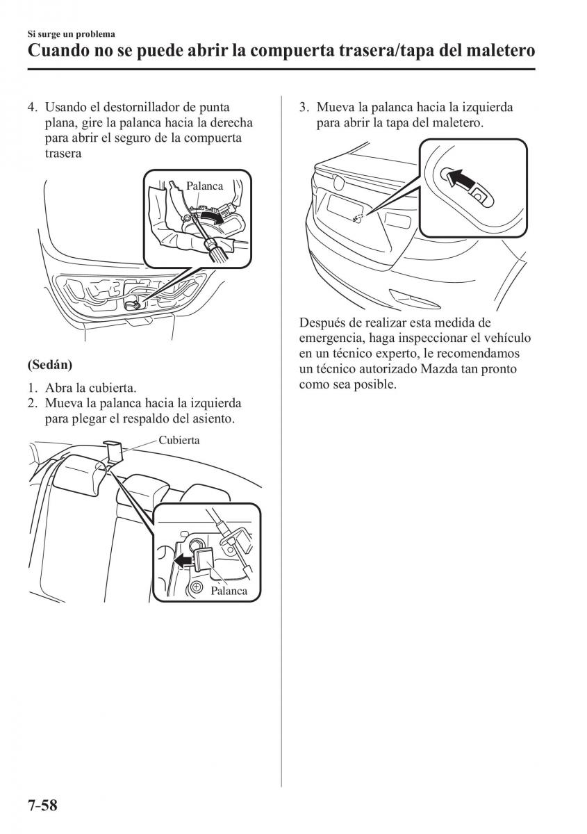 Mazda 2 Demio manual del propietario / page 629