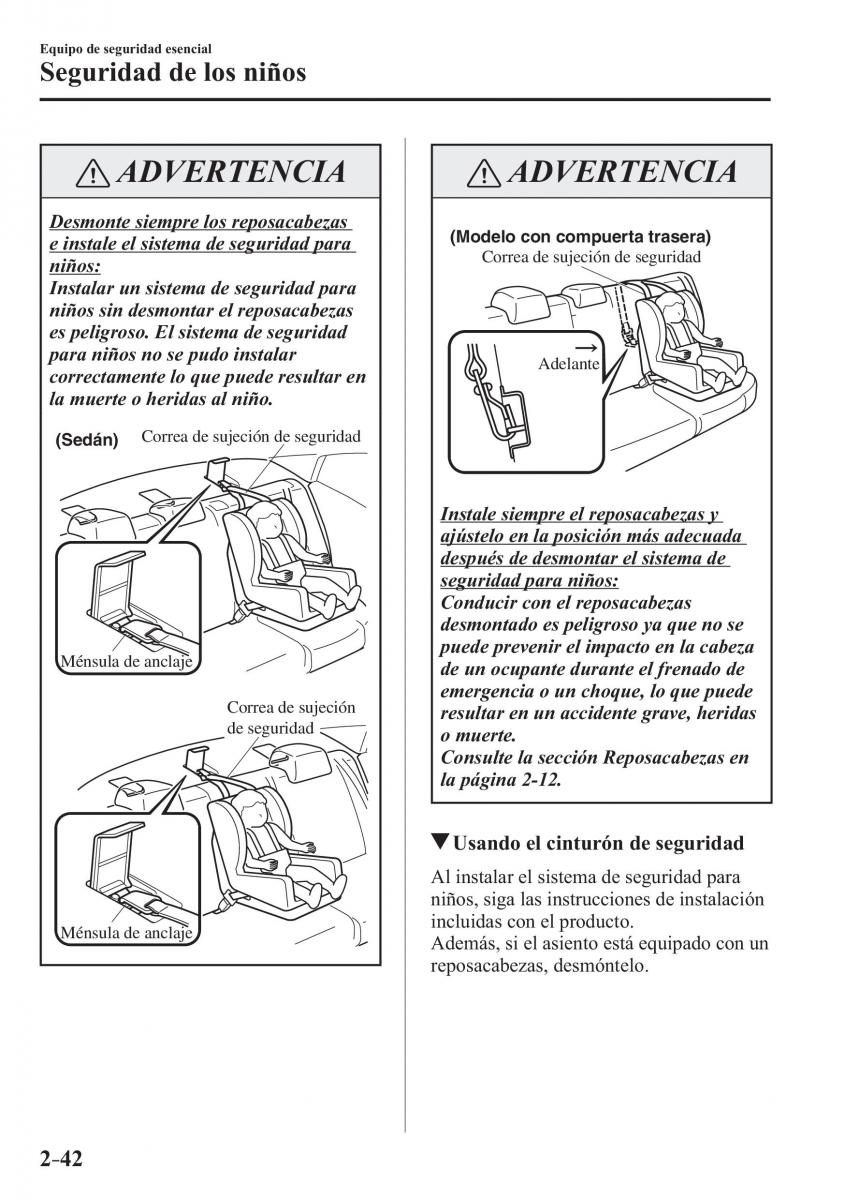 Mazda 2 Demio manual del propietario / page 63