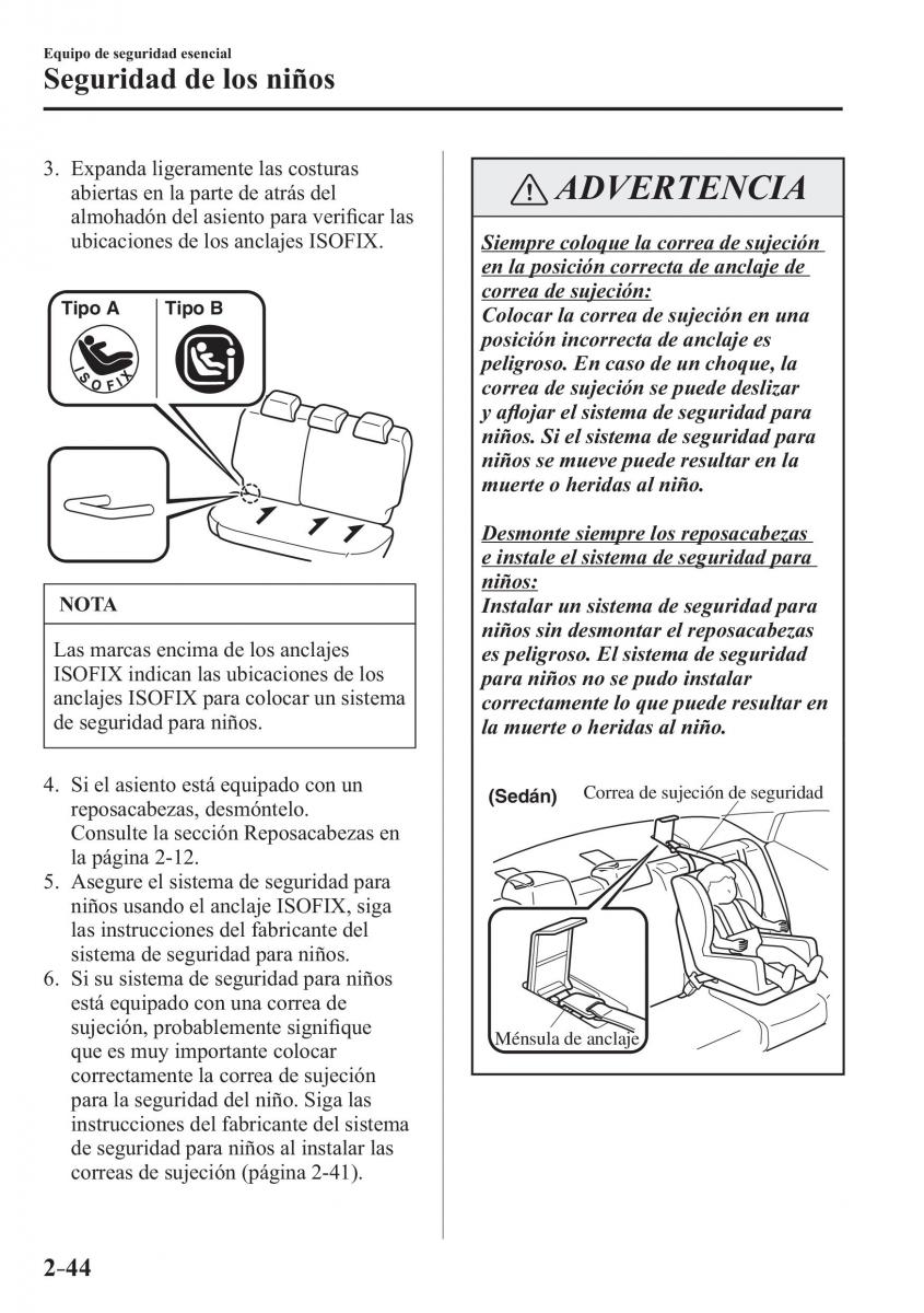 Mazda 2 Demio manual del propietario / page 65