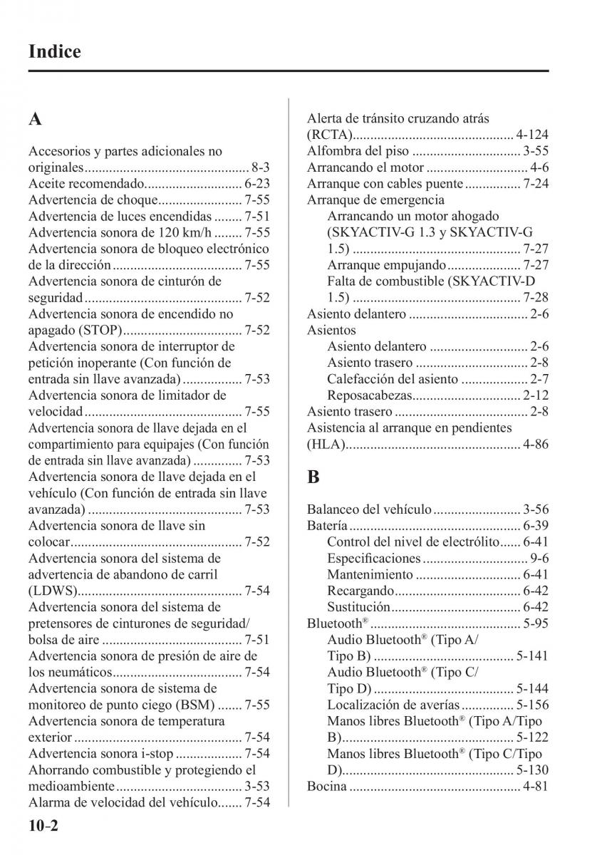 Mazda 2 Demio manual del propietario / page 677