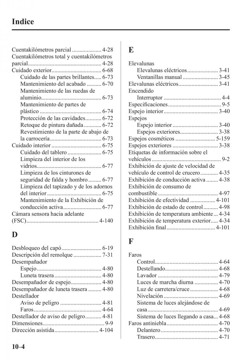 Mazda 2 Demio manual del propietario / page 679