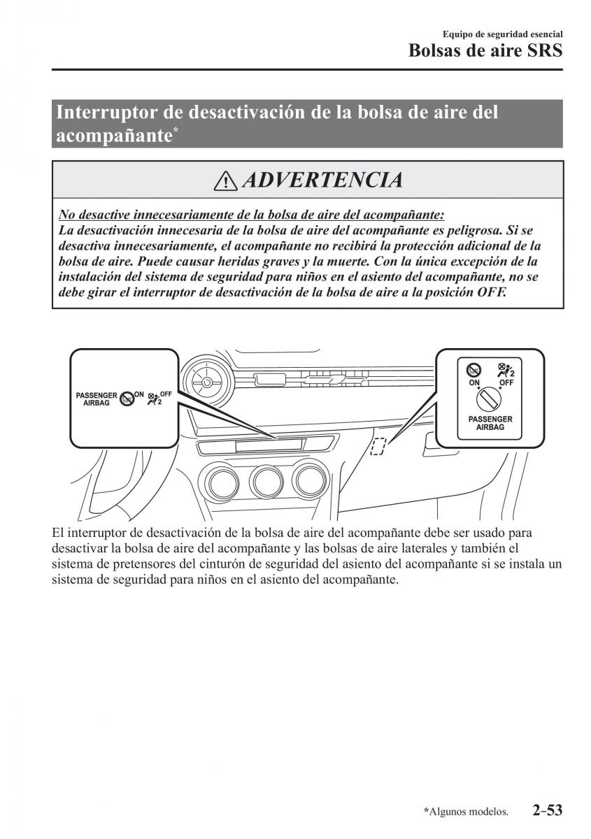 Mazda 2 Demio manual del propietario / page 74