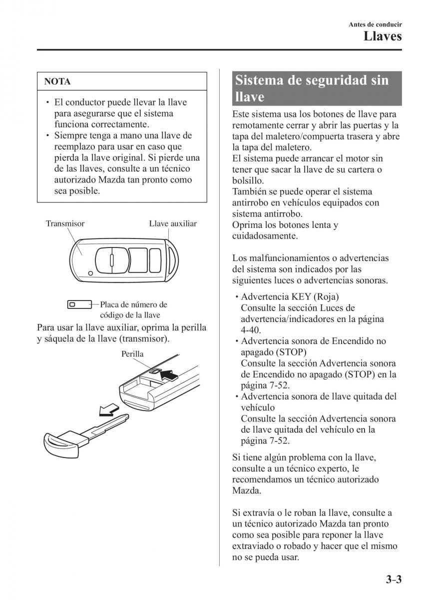 Mazda 2 Demio manual del propietario / page 90