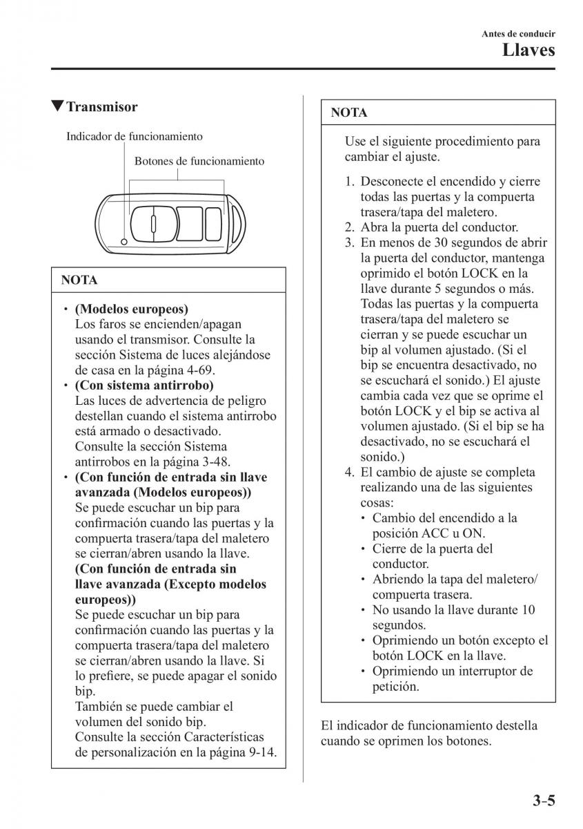 Mazda 2 Demio manual del propietario / page 92