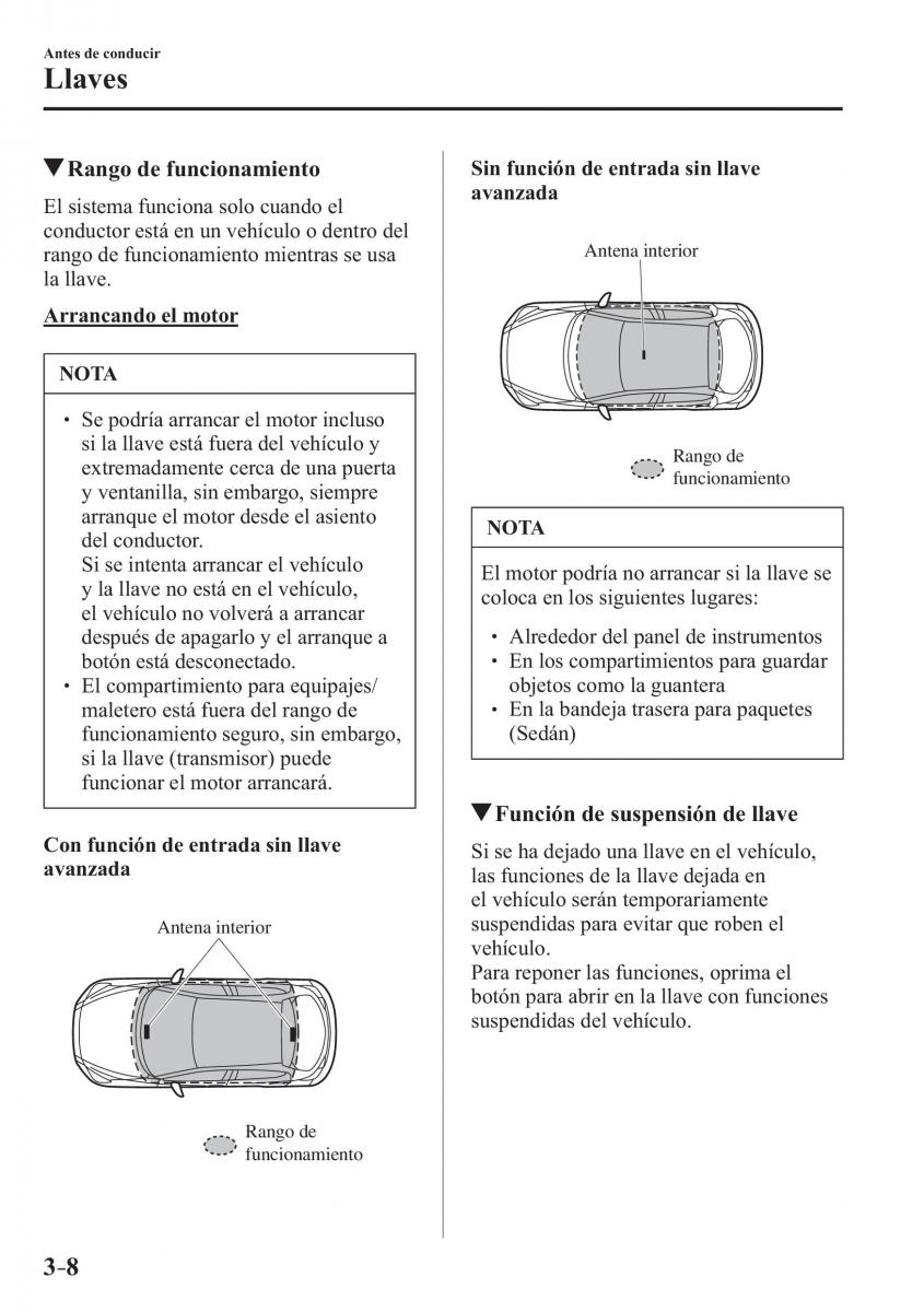 Mazda 2 Demio manual del propietario / page 95