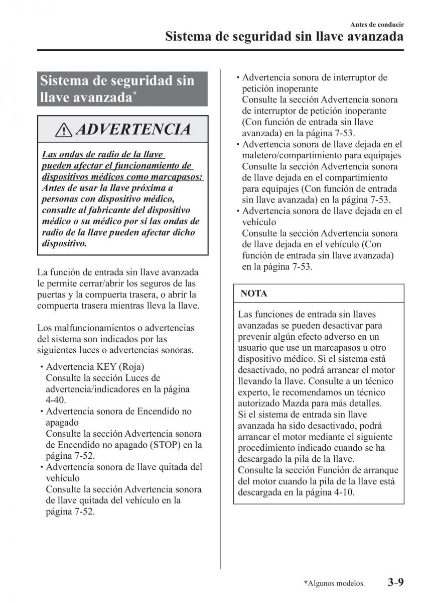 Mazda 2 Demio manual del propietario / page 96