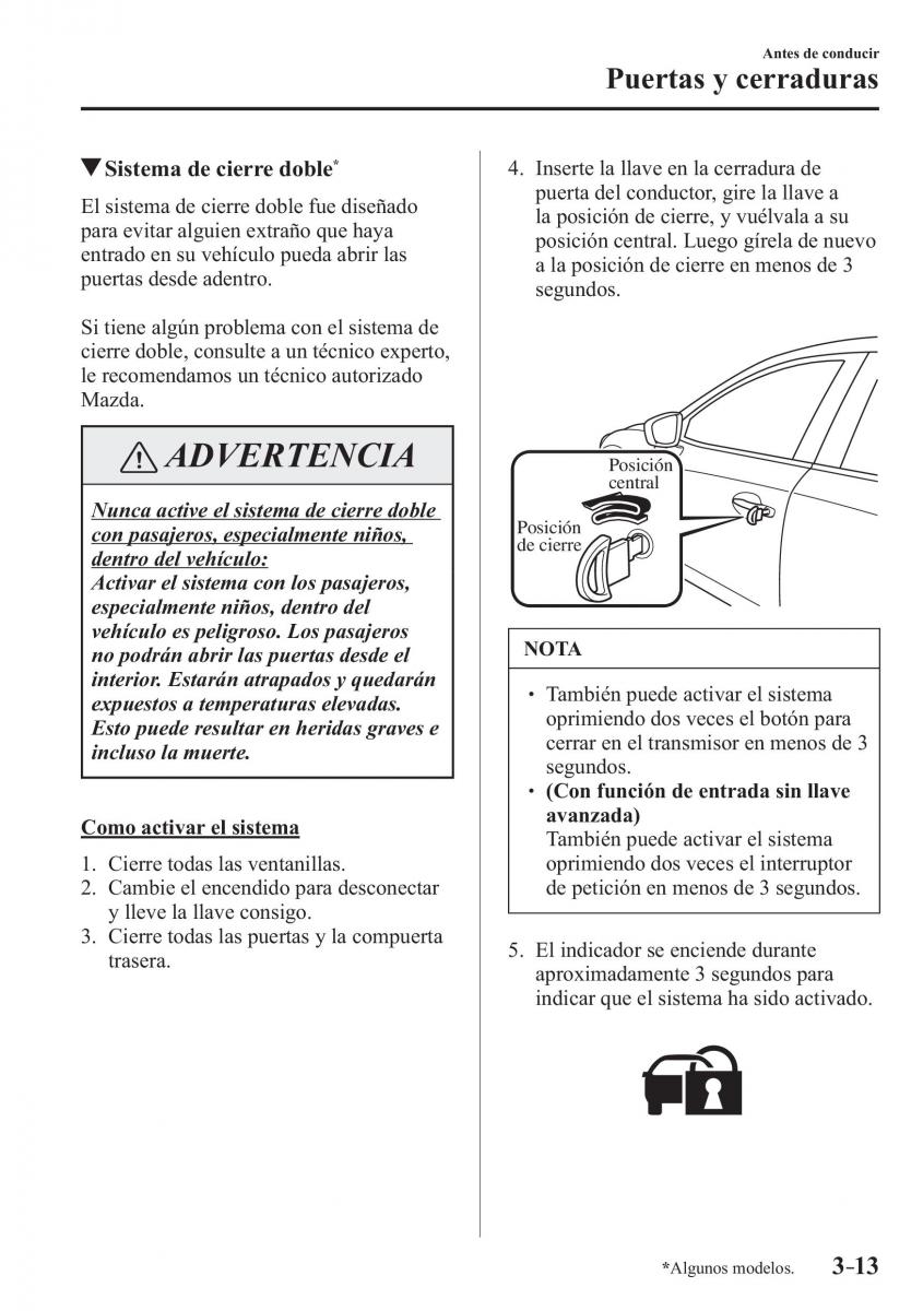 Mazda 2 Demio manual del propietario / page 100