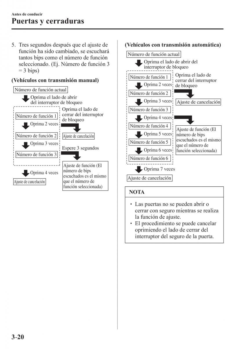 Mazda 2 Demio manual del propietario / page 107