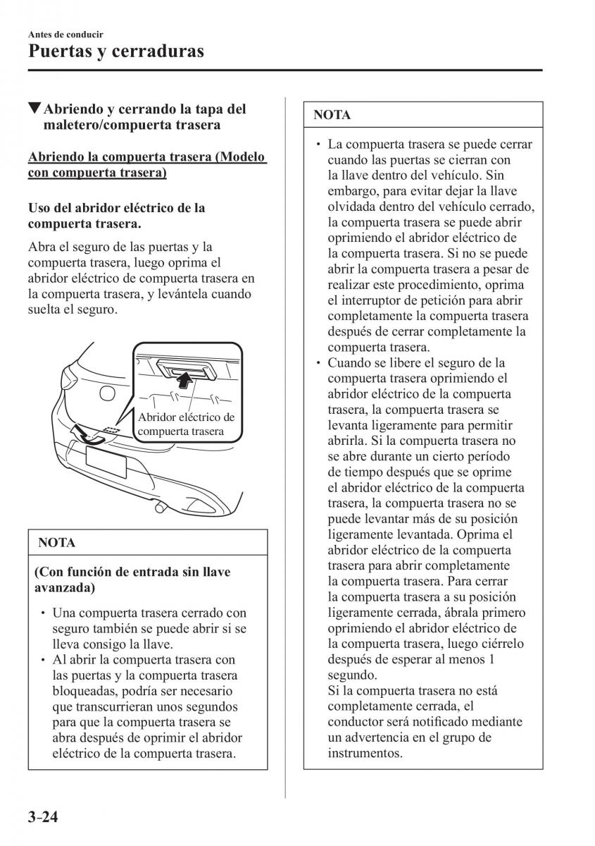 Mazda 2 Demio manual del propietario / page 111