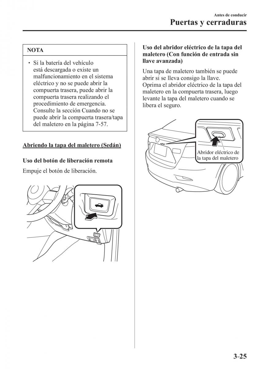 Mazda 2 Demio manual del propietario / page 112