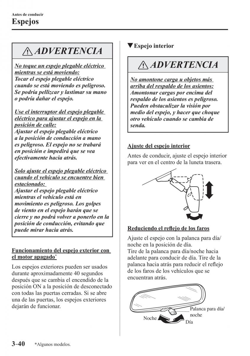 Mazda 2 Demio manual del propietario / page 127