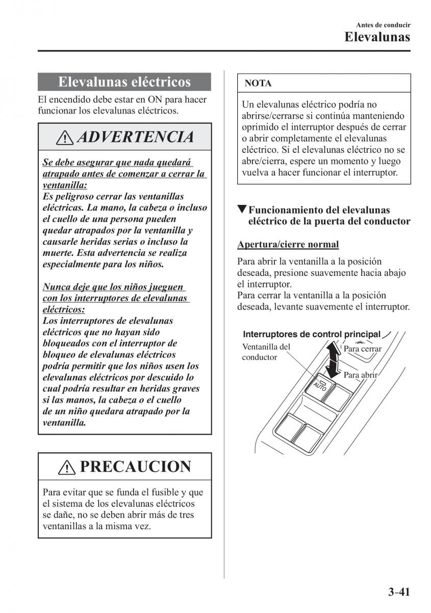 Mazda 2 Demio manual del propietario / page 128