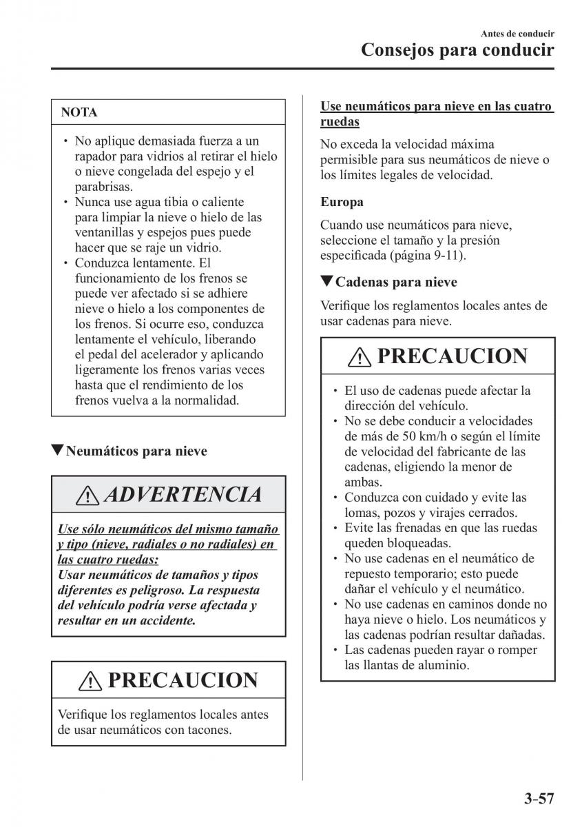 Mazda 2 Demio manual del propietario / page 144