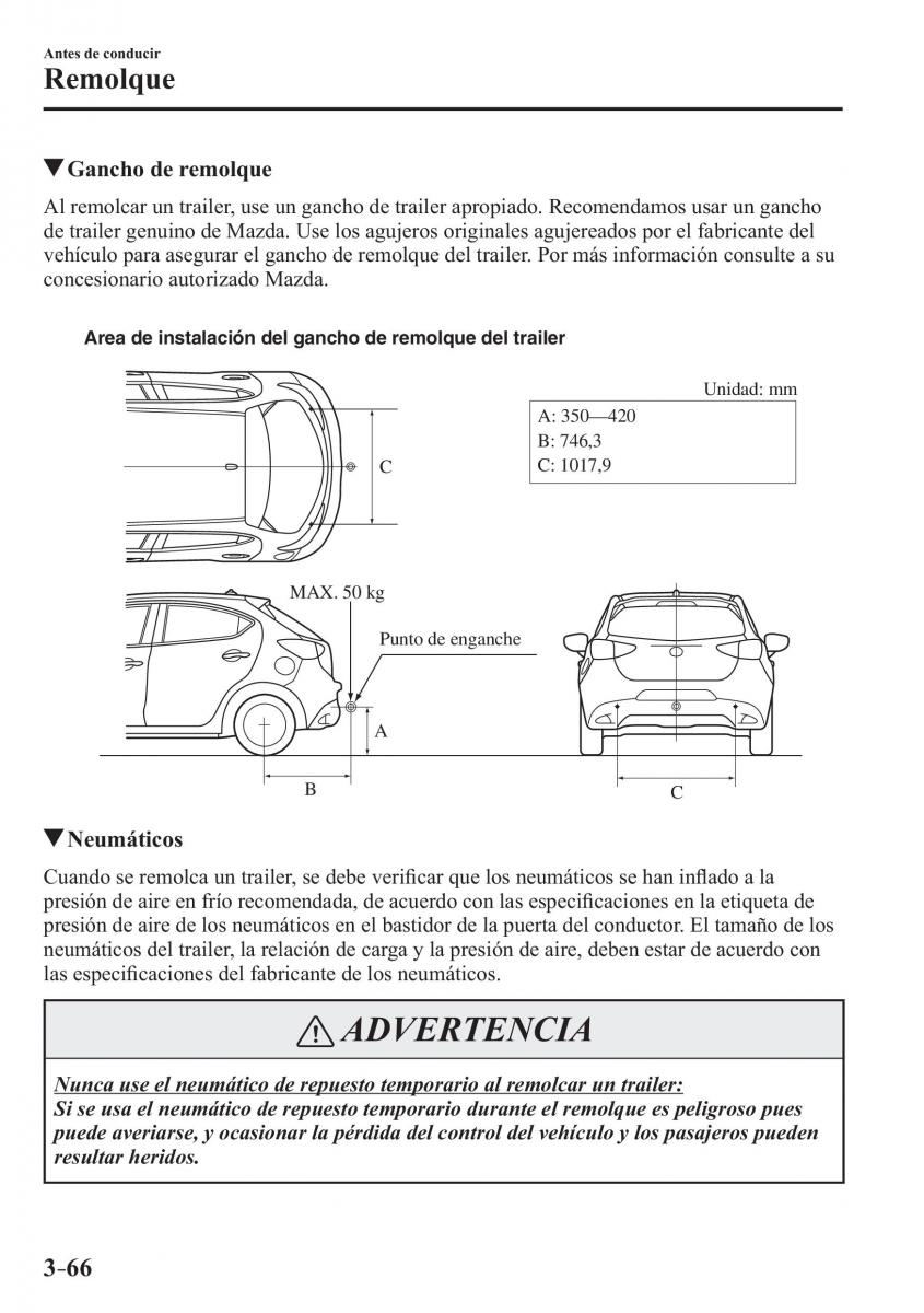 Mazda 2 Demio manual del propietario / page 153