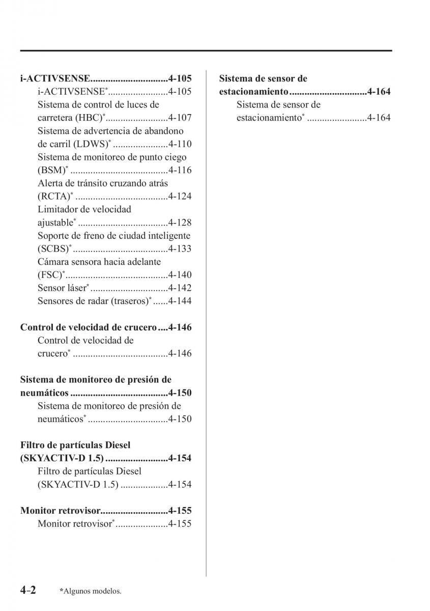 Mazda 2 Demio manual del propietario / page 159