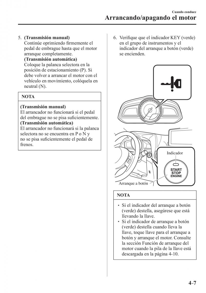 Mazda 2 Demio manual del propietario / page 164