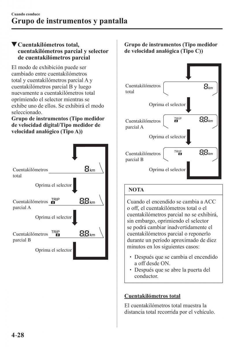 Mazda 2 Demio manual del propietario / page 185