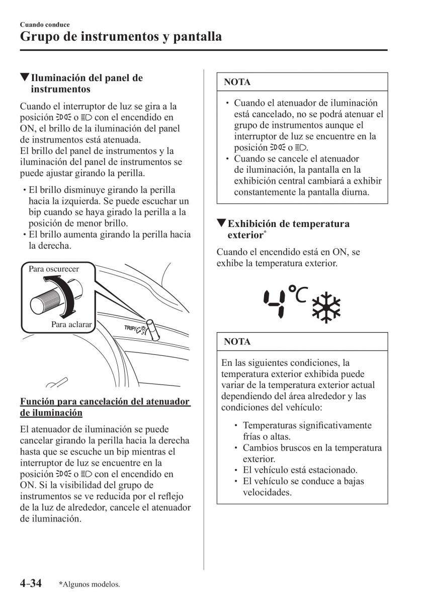 Mazda 2 Demio manual del propietario / page 191