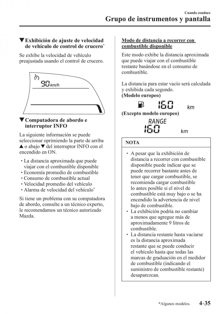 Mazda 2 Demio manual del propietario / page 192