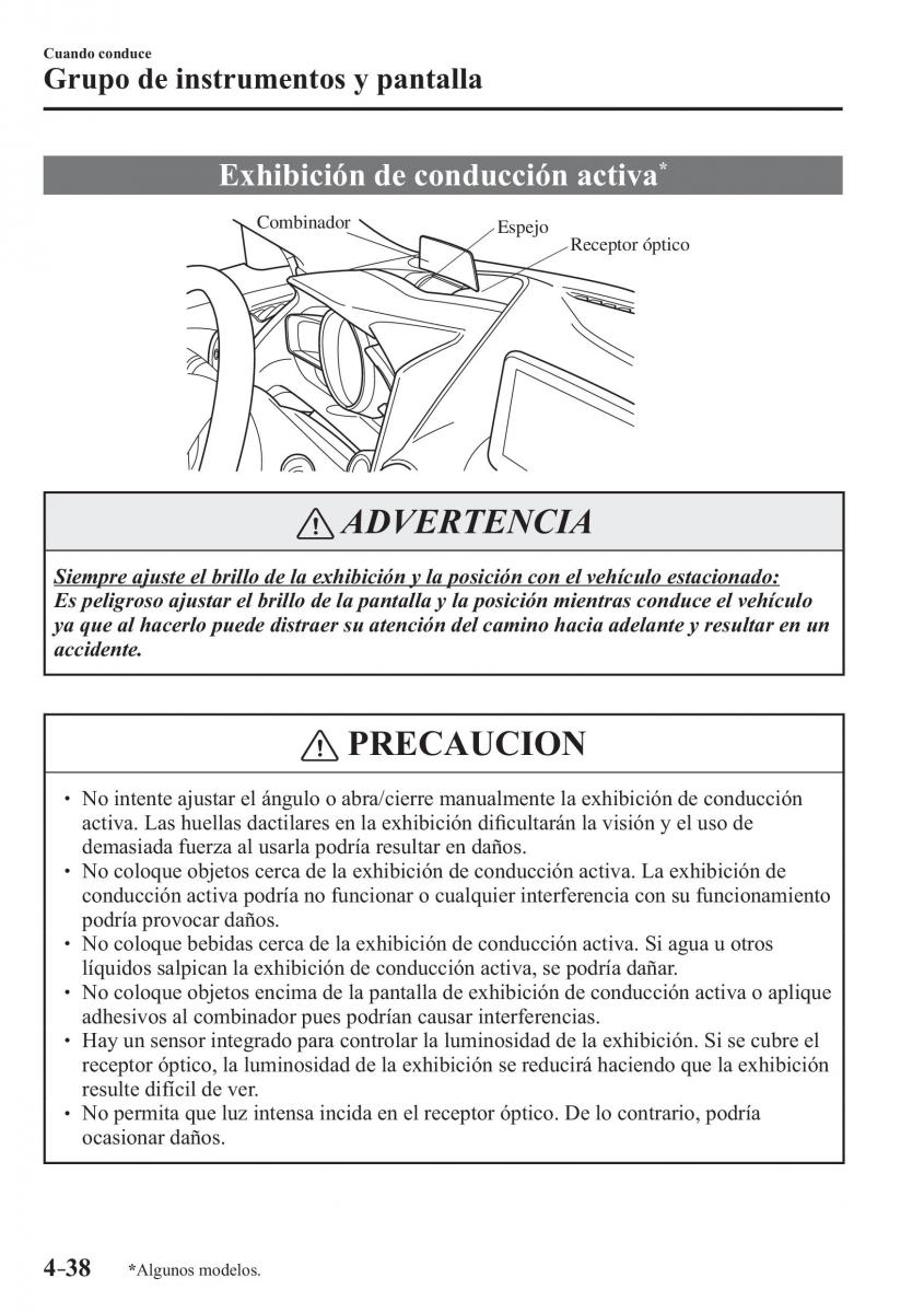 Mazda 2 Demio manual del propietario / page 195