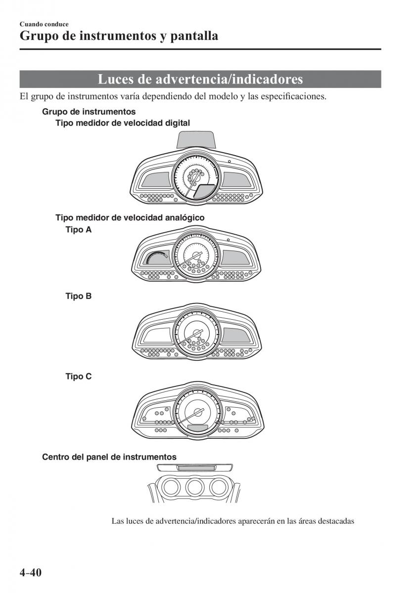 Mazda 2 Demio manual del propietario / page 197