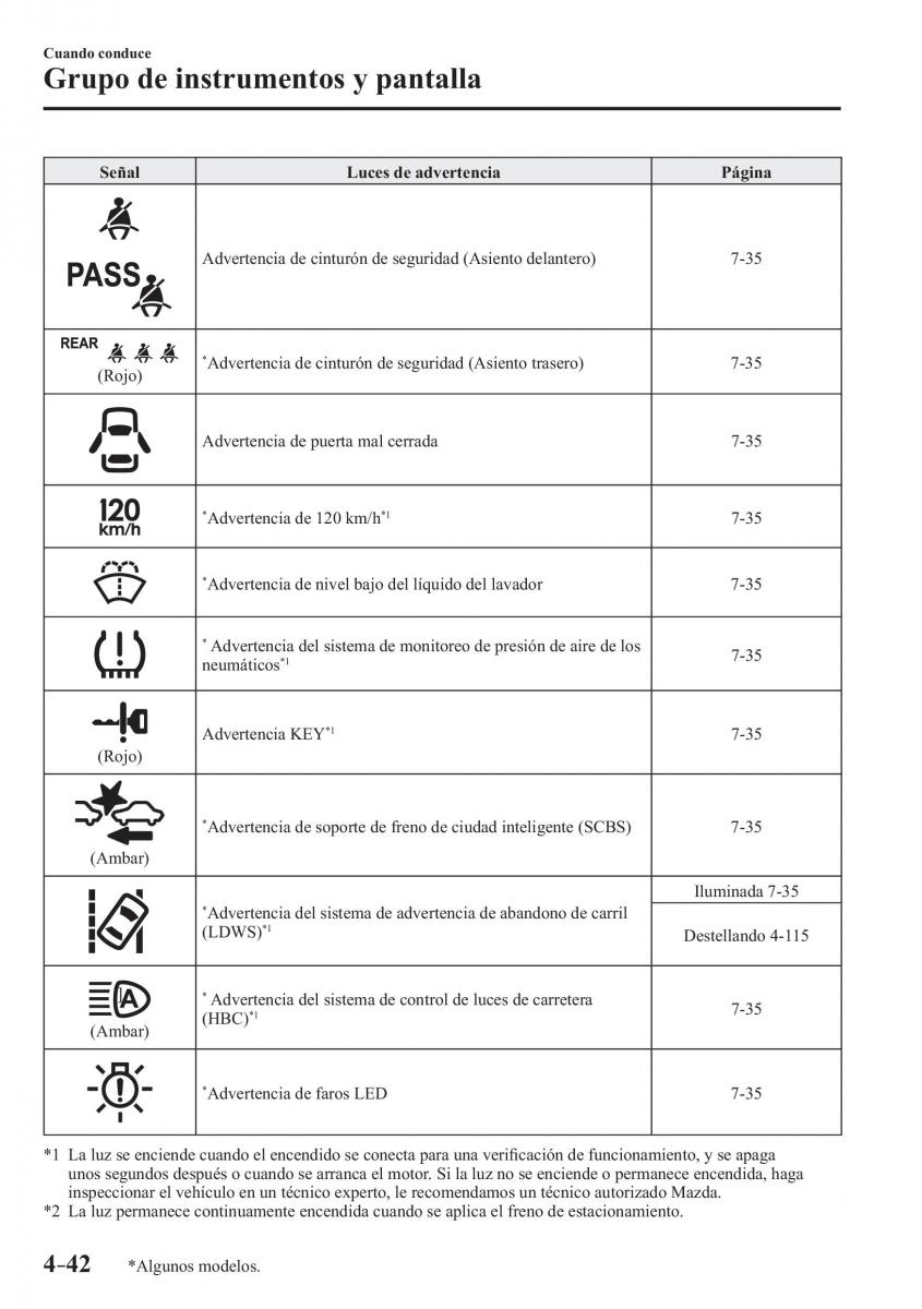 Mazda 2 Demio manual del propietario / page 199