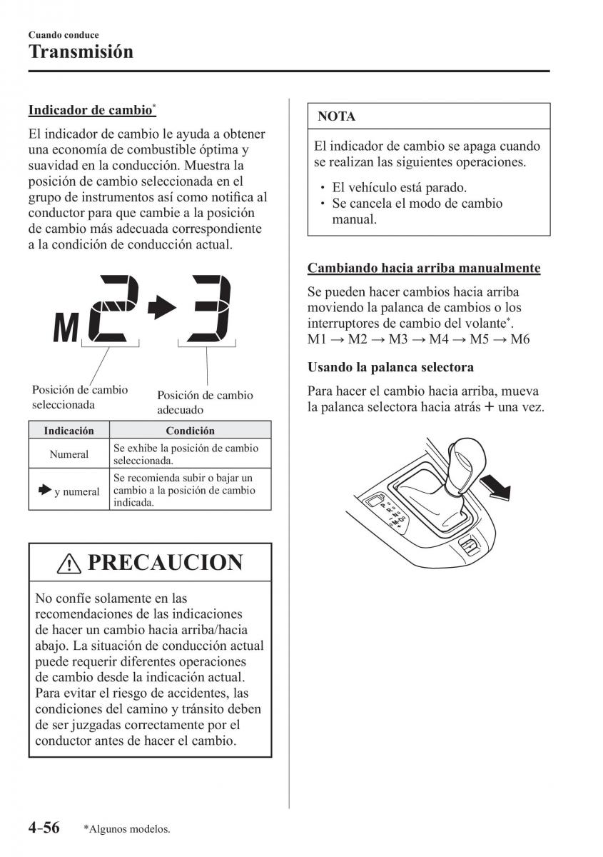 Mazda 2 Demio manual del propietario / page 213