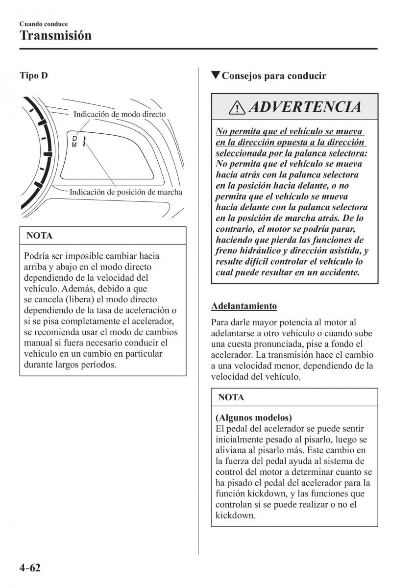 Mazda 2 Demio manual del propietario / page 219