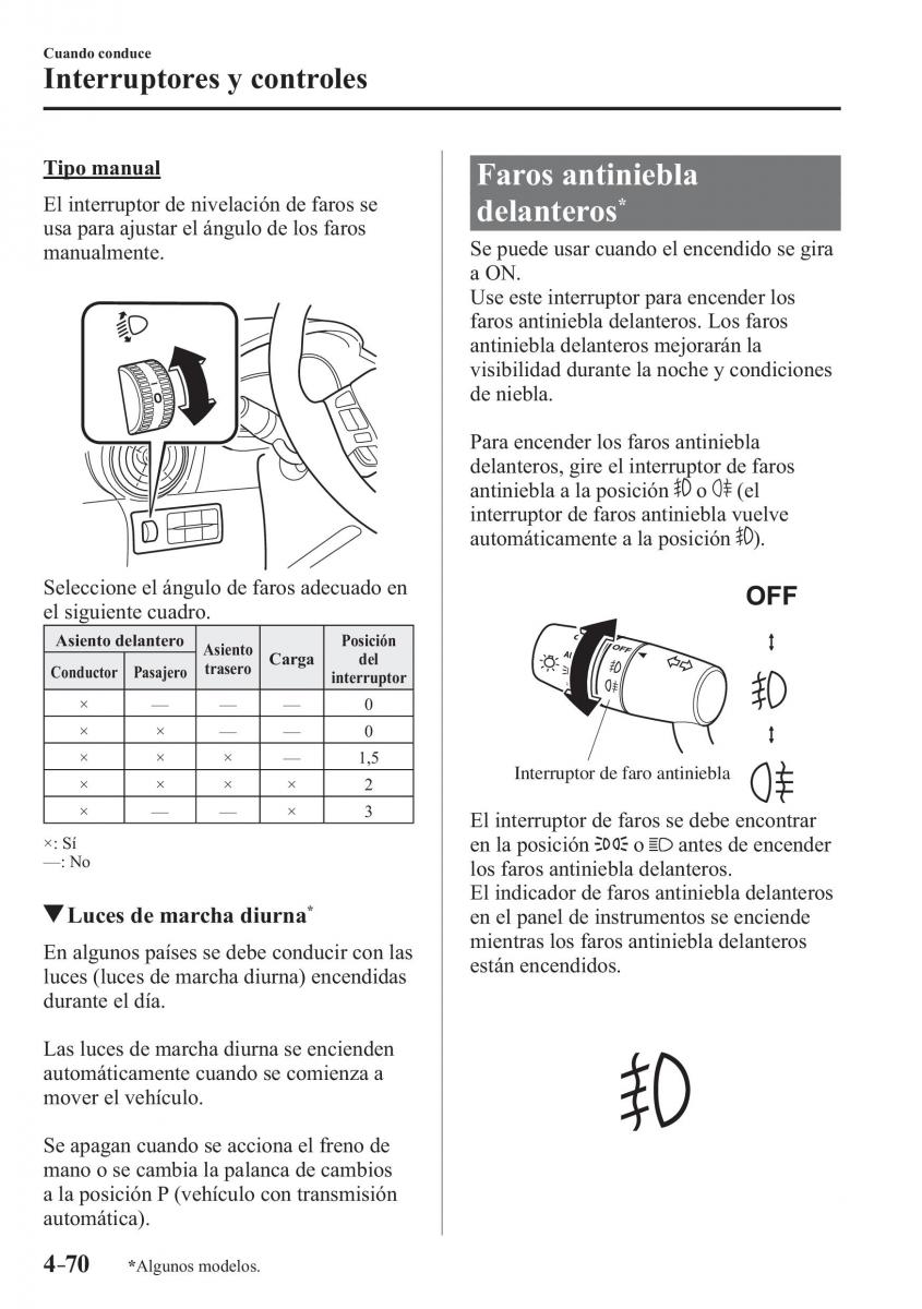 Mazda 2 Demio manual del propietario / page 227