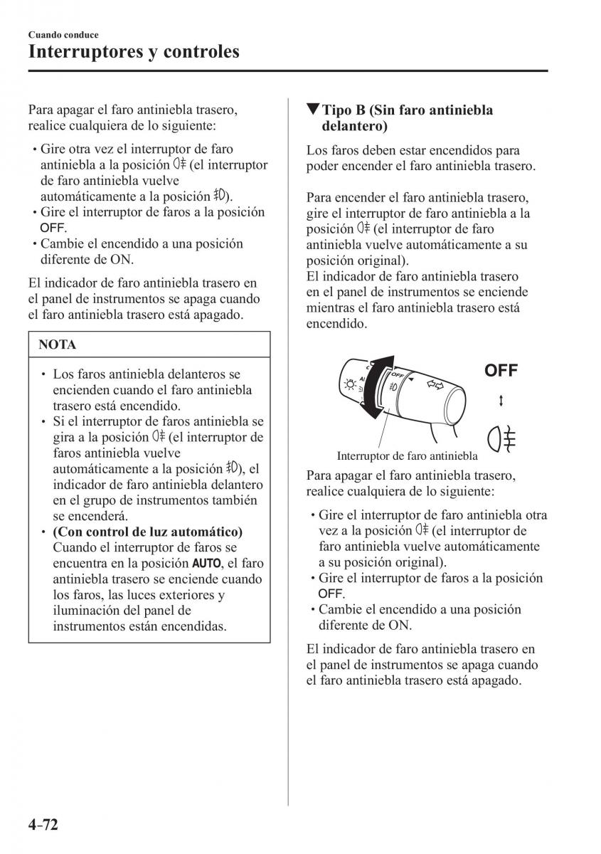 Mazda 2 Demio manual del propietario / page 229