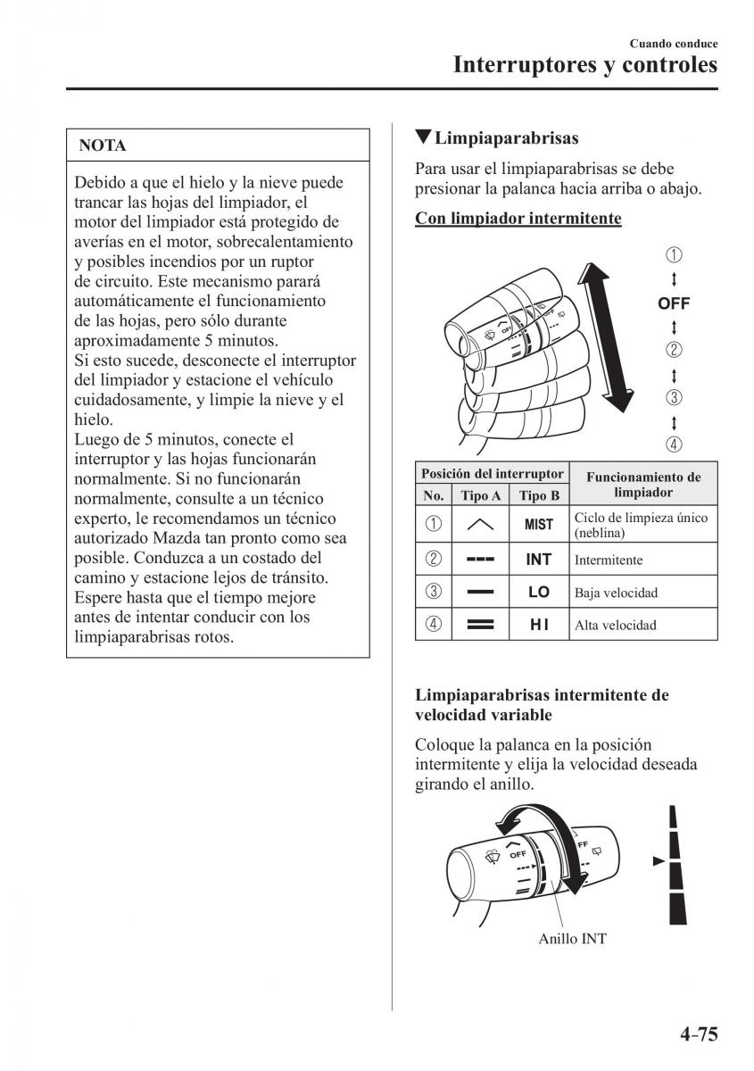 Mazda 2 Demio manual del propietario / page 232