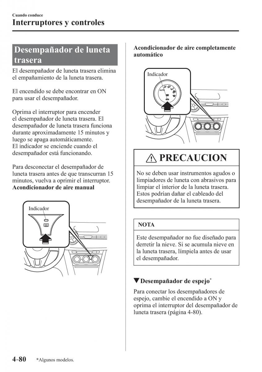 Mazda 2 Demio manual del propietario / page 237