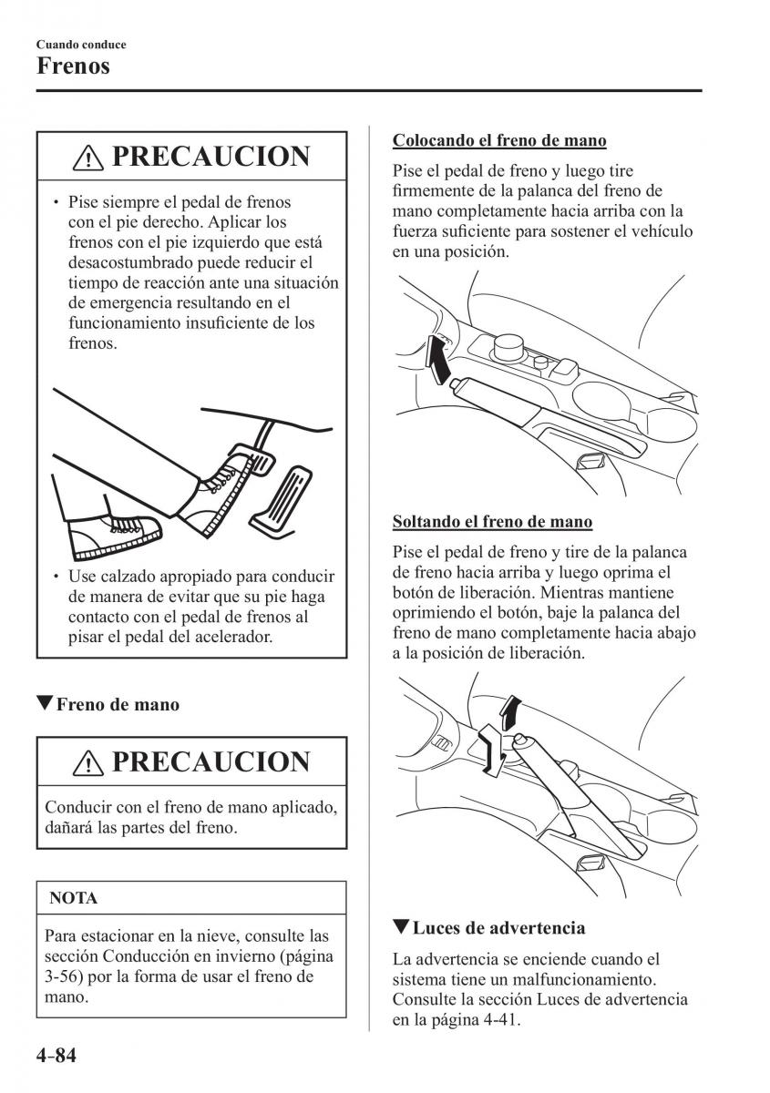 Mazda 2 Demio manual del propietario / page 241