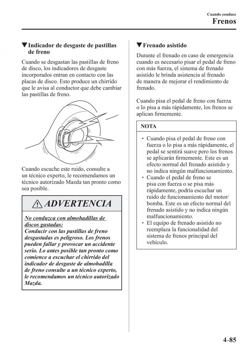 Mazda 2 Demio manual del propietario / page 242