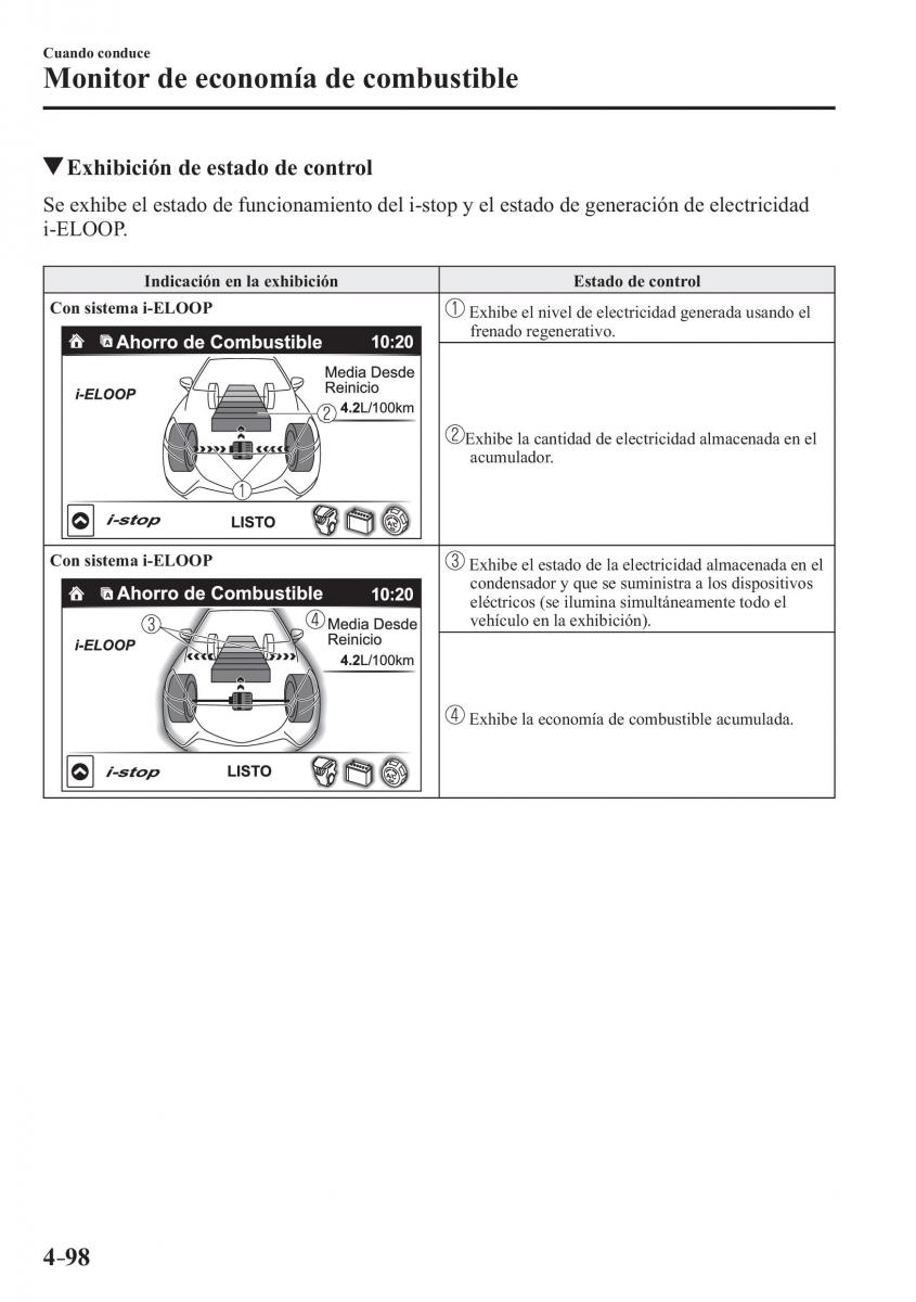 Mazda 2 Demio manual del propietario / page 255