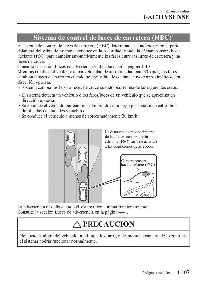 Mazda 2 Demio manual del propietario / page 264