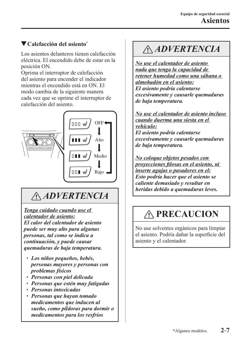 Mazda 2 Demio manual del propietario / page 28