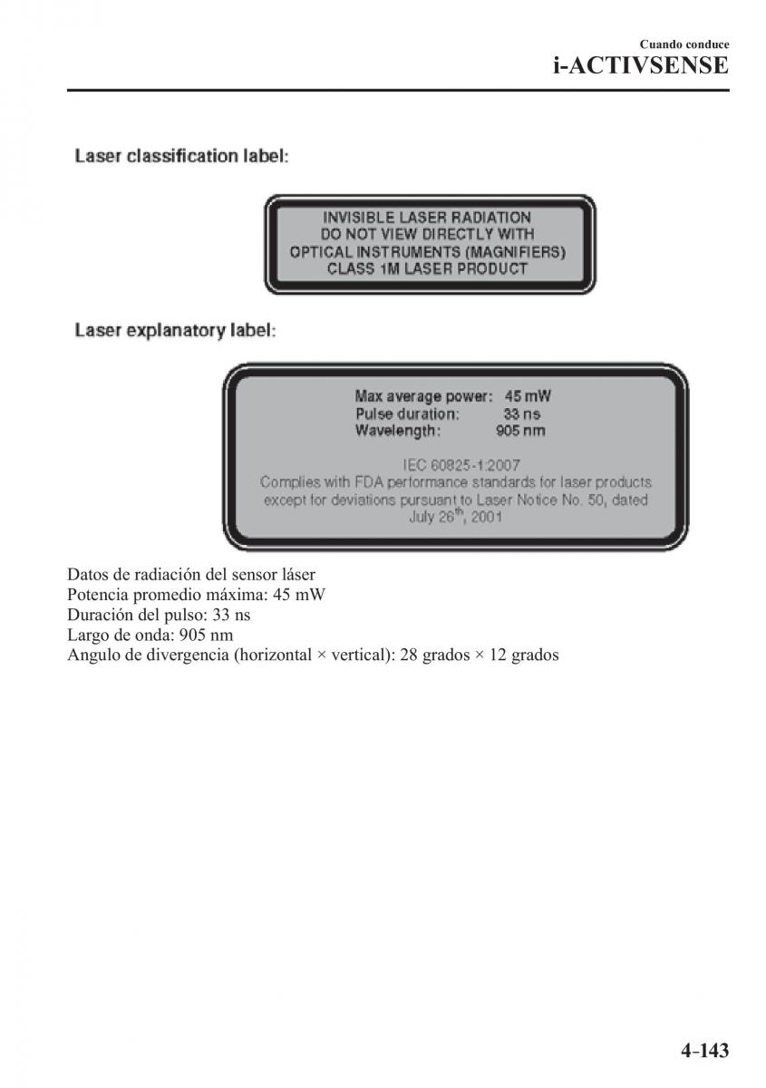 Mazda 2 Demio manual del propietario / page 300