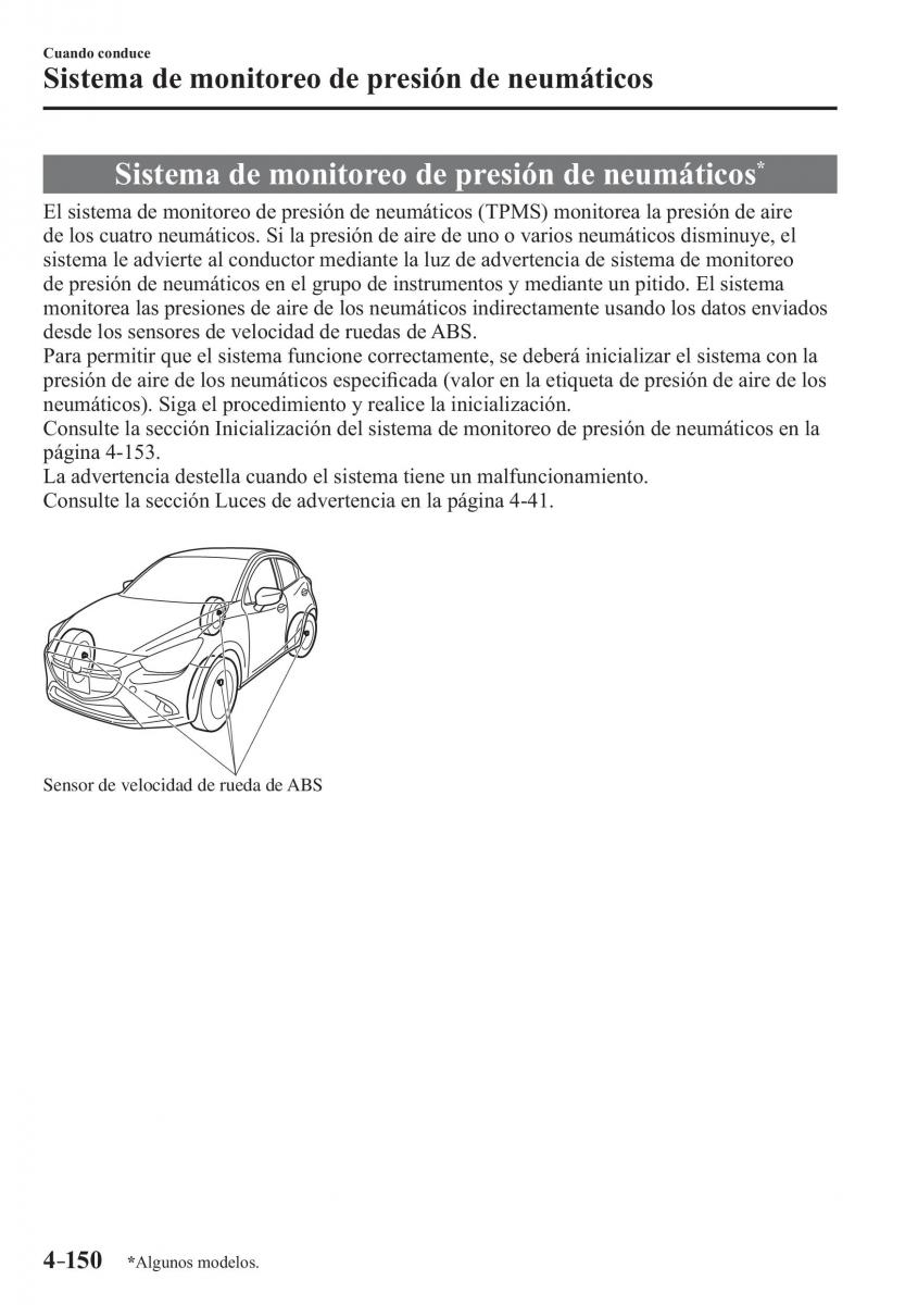 Mazda 2 Demio manual del propietario / page 307