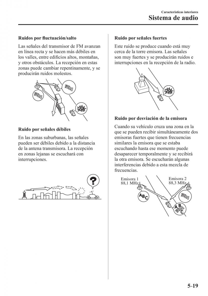 Mazda 2 Demio manual del propietario / page 344