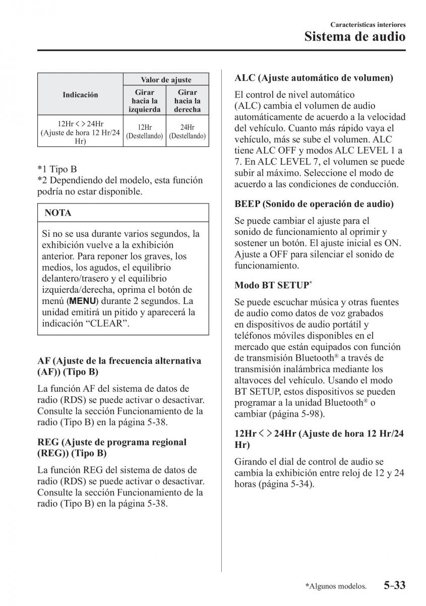 Mazda 2 Demio manual del propietario / page 358