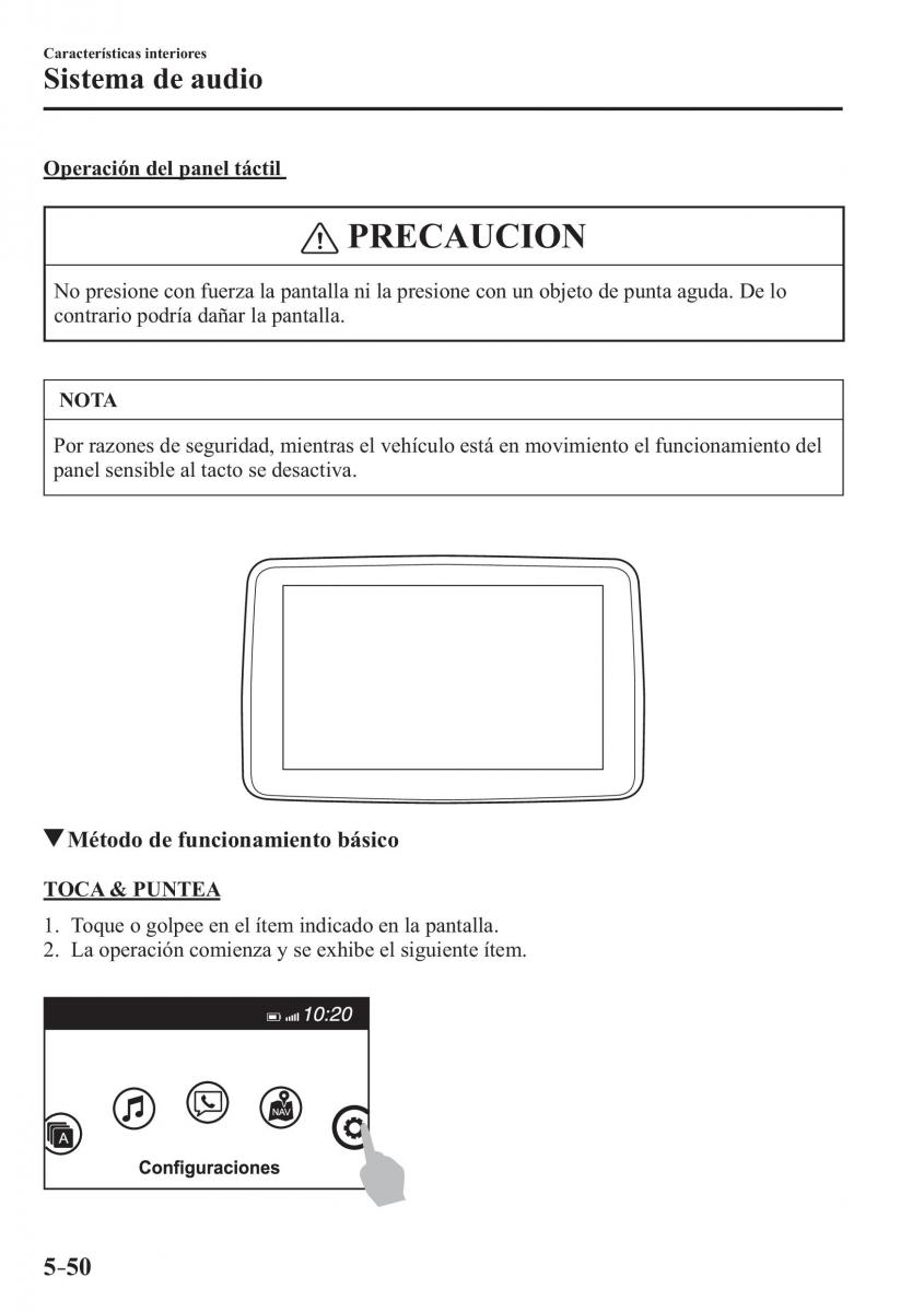 Mazda 2 Demio manual del propietario / page 375