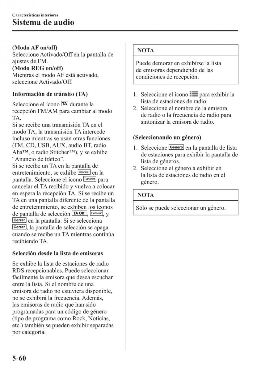 Mazda 2 Demio manual del propietario / page 385