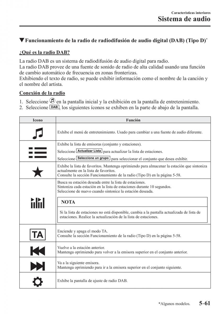 Mazda 2 Demio manual del propietario / page 386